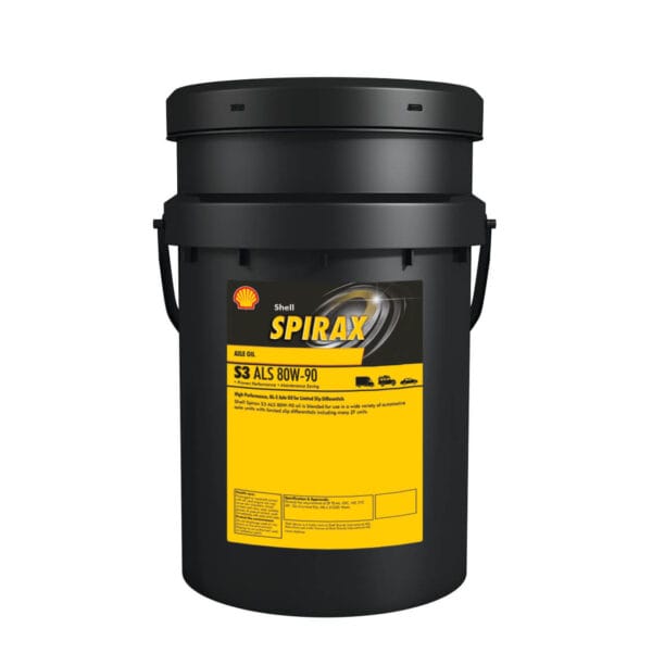 Spirax S3 ALS 80W-90 - 20L - olej przekładniowy - SHELL 1