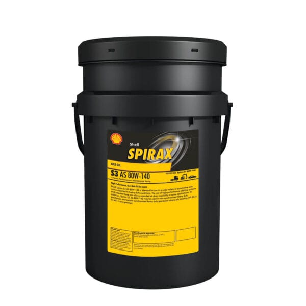 Spirax S3 AS 80W-140 - 20L - olej przekładniowy - SHELL 1