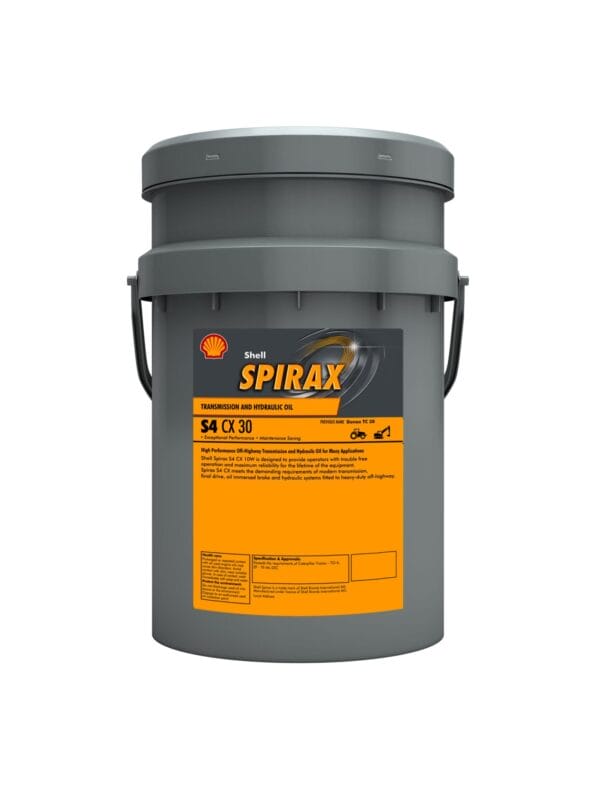 Spirax S4 CX 10W - 20L - olej przekładniowo-hydrauliczny UTTO - SHELL 1