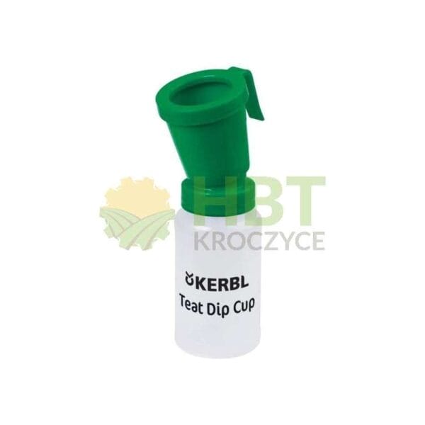Kubek do dippingu - dezynfekcji strzyków zielony - KERBL 1