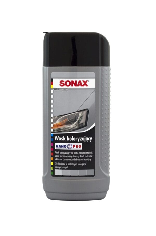 Wosk koloryzujący Polish&Wax Color Nano Pro 250 ml - srebrny - 2963410 - SONAX 1