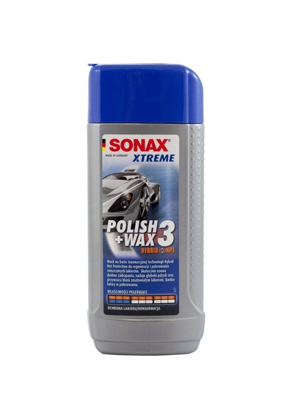 Wosk Polish WAX 3 - 250 ml - SONAX 1