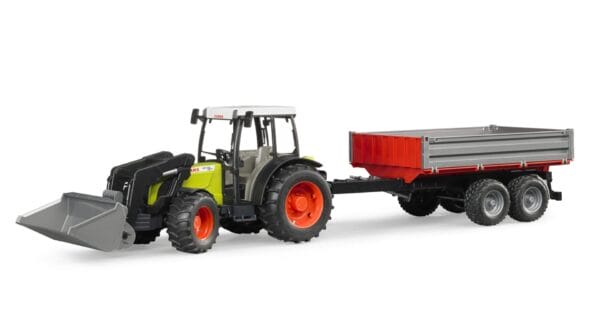 Traktor Claas Nectis 267F z ładowarką i przyczepą 02112 - ZESTAW - BRUDER 1