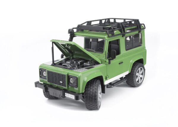 Auto Land Rover Defender - zielony - 02590 - BRUDER 6