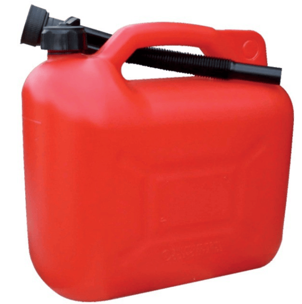Kanister na paliwo - Karnister - Bidon plastikowy - czerwony - 10L - 1945161 1