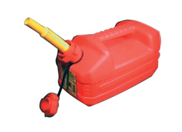 Kanister na paliwo - Karnister - Bidon plastikowy - czerwony - 5L - 1945150 1