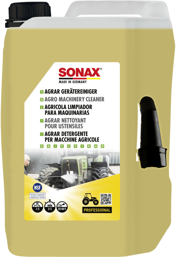Środek do czyszczenia maszyn i sprzętu rolniczego - 5L - 705500 - SONAX AGRAR 1