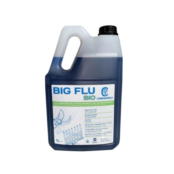 Olej do sekatorów pneumatycznych BIG FLU Bio - 5 litrów - OLIO.0114 - Campagnola 31