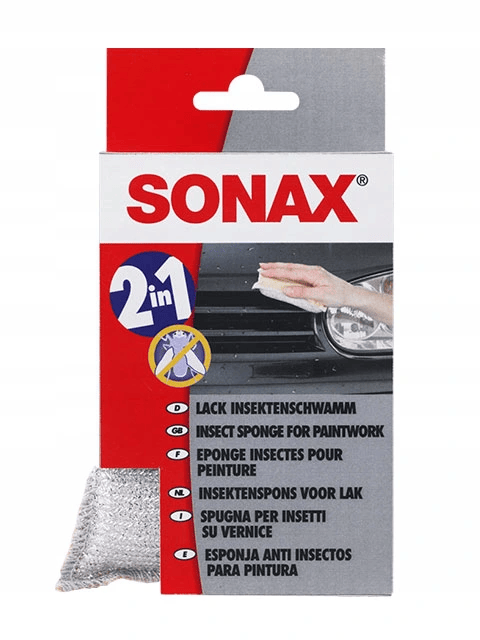 Gąbka 2w1 (do usuwania owadów oraz osuszania szyb) - 426100 - SONAX 1