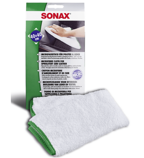 Ściereczka z mikrofibry do tkanin i skóry - SONAX 1