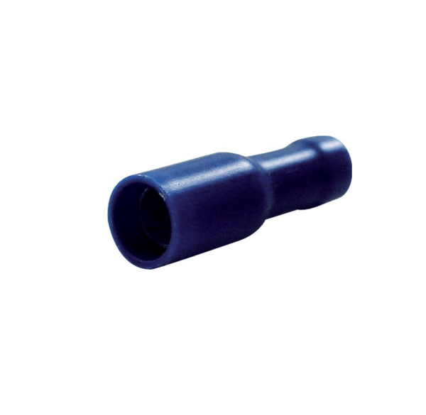 Końcówki tulejkowe żeńskie - Ø4mm - Niebieskie - 16 szt. 1