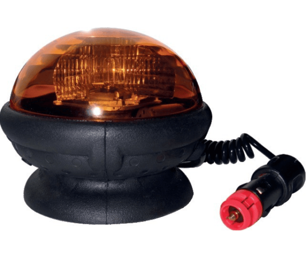 Lampa ostrzegawcza LED, magnetyczna z wtyczką - 12V - 21W - IP65 - SACEX 1