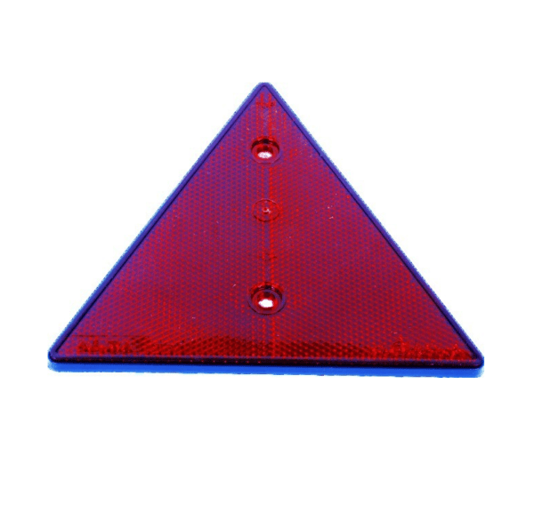 Odblask trójkątny, czerwony 160x160x160 1