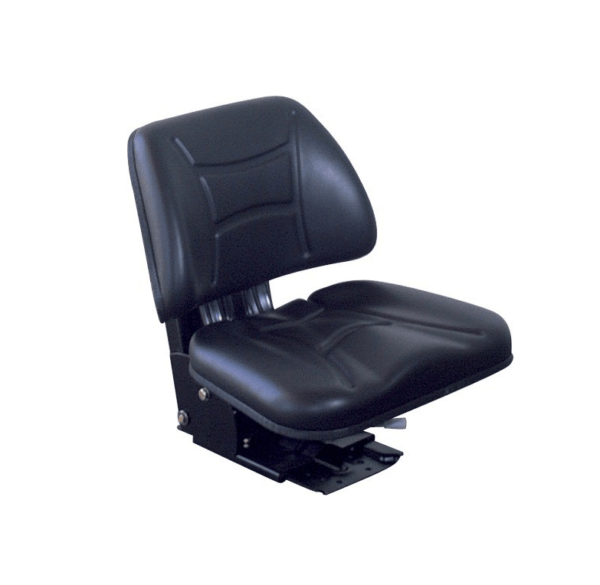 Siedzenie, fotel z amortyzacją mechaniczną - Uniwersalne RM30 105 - Czarny materiał PVC 1