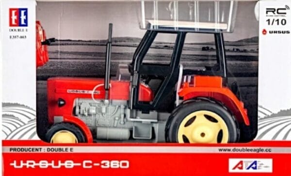 Zdalnie sterowany traktor - ZABAWKA TRAKTOR model C360 URSUS - DOUBLE EAGLE 7