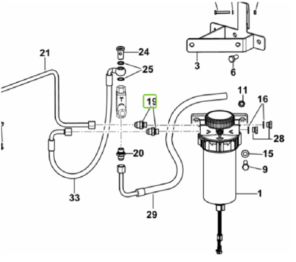 Złączka m 16 p.1.5-3/4" - nypel - 2.3249.227.2 - SDF 1