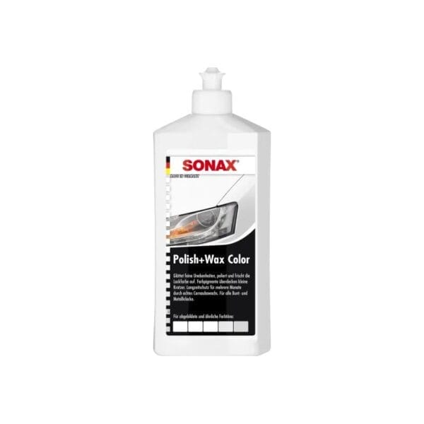 Wosk koloryzujący Polish&Wax Color Nano Pro 250 ml - biały - 296041 – SONAX 1