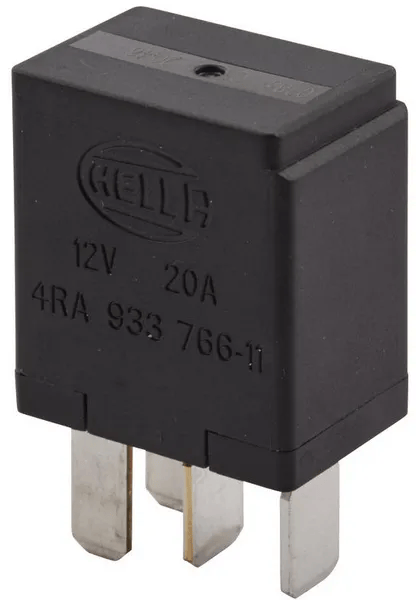 Przekaźnik prądu - 20A 12V - 4RA933766111 - HELLA 1