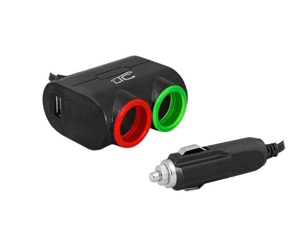 Adapter CAR FIRE 2gn/USB - 1,2A/120W - 12-24V - LXAS10 - LTC 1