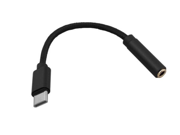 Adapter gniazdo Jack - Wtyk USB-C - HQ - LTC 1